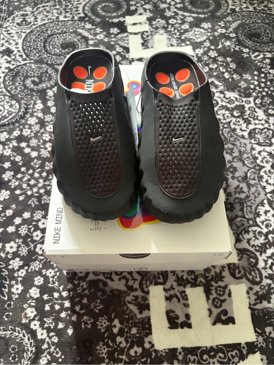 Nike Other - Nike Mind Slides 001 Black Chrome Men Sizes